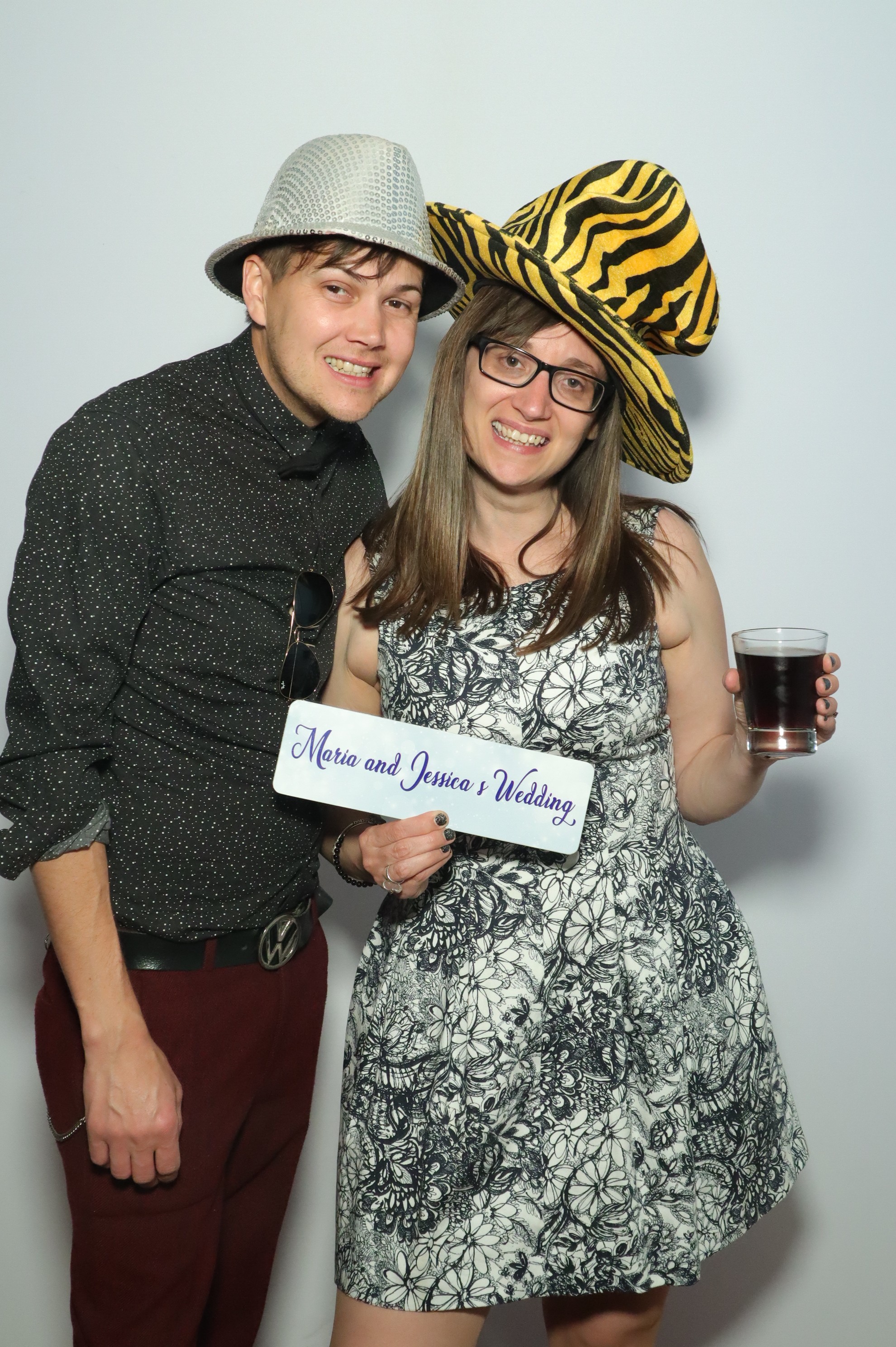 Maria and Jessica's Wedding | View more photos from the event at gallery.myphotoboothexperience.co.uk/u/MyPhotoBoothExperienceLtd/Maria-and-Jessicas-Wedding